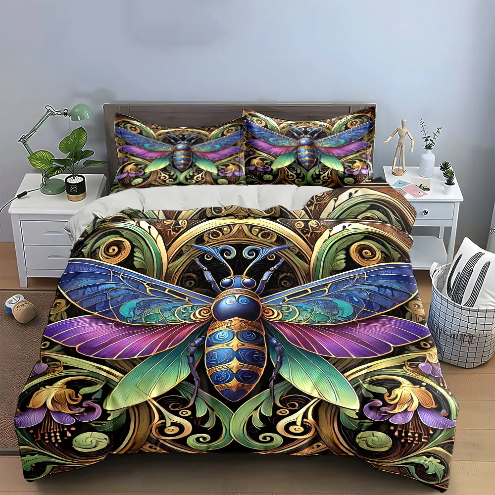 Butterfly-Inspired Decorative Art Set Bedding Set with 1 Duvet Cover 2 Pillowcases Single Double King Queen, Gift
Butterfly-Inspired Decorative Art Set Bedding Set with 1 Duvet Cover 2 Pillowcases Single Double King Queen, Gift
