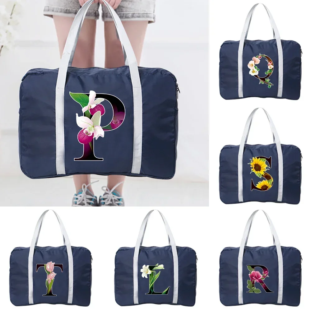 Travel Bags Luggage Bag Unisex Foldable Duffle Bag Organizers Large Capacity Packing Portable Flower Color Letter Printed Series
Travel Bags Luggage Bag Unisex Foldable Duffle Bag Organizers Large Capacity Packing Portable Flower Color Letter Printed Series