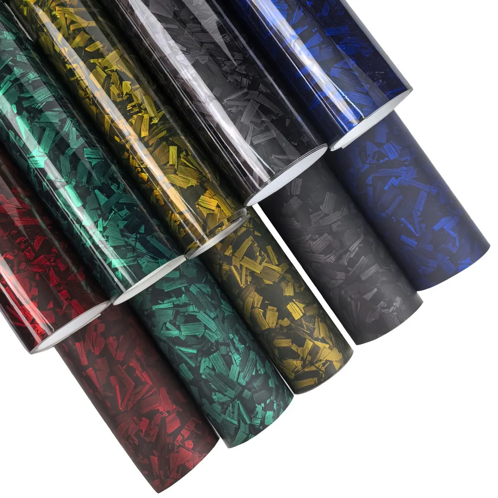 Gloss Black Forged Carbon Fiber Vinyl Air Release Vehicle Interior/Exterior Sticker for DIY
Gloss Black Forged Carbon Fiber Vinyl Air Release Vehicle Interior/Exterior Sticker for DIY