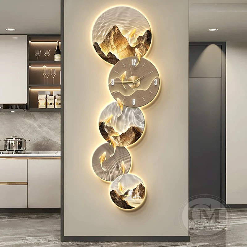 Silent Led Wall Clocks Art Mural Large Interior Living Room Luxury Wall Watch Aesthetic Orologio Da Parete Home Decoration
Silent Led Wall Clocks Art Mural Large Interior Living Room Luxury Wall Watch Aesthetic Orologio Da Parete Home Decoration