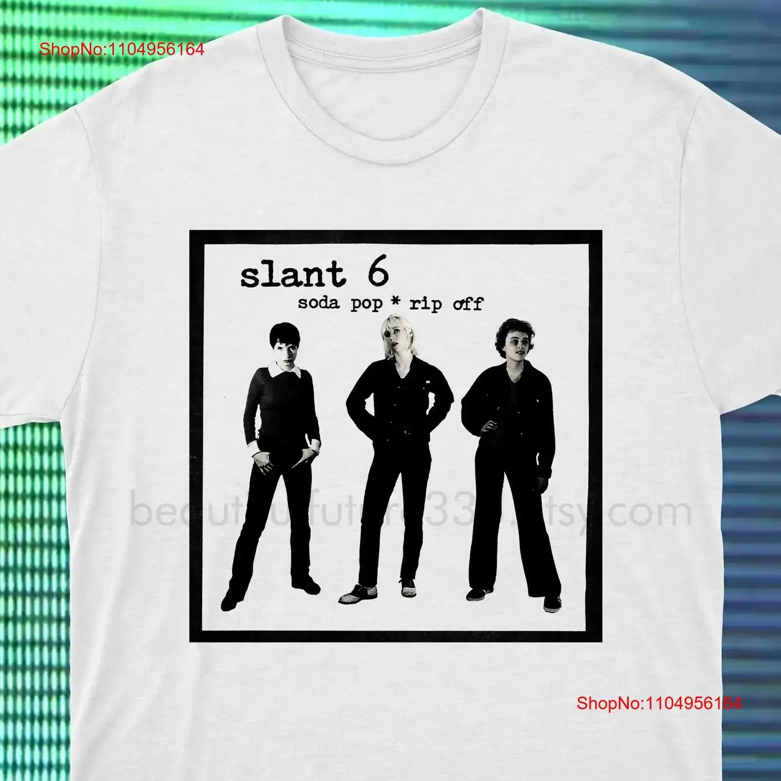 Slant 6 T Shirt Punk Rock Trio vintage Washed Stylish Comfortable Breathable designer clothes fashion Slightly Stretched
Slant 6 T Shirt Punk Rock Trio vintage Washed Stylish Comfortable Breathable designer clothes fashion Slightly Stretched