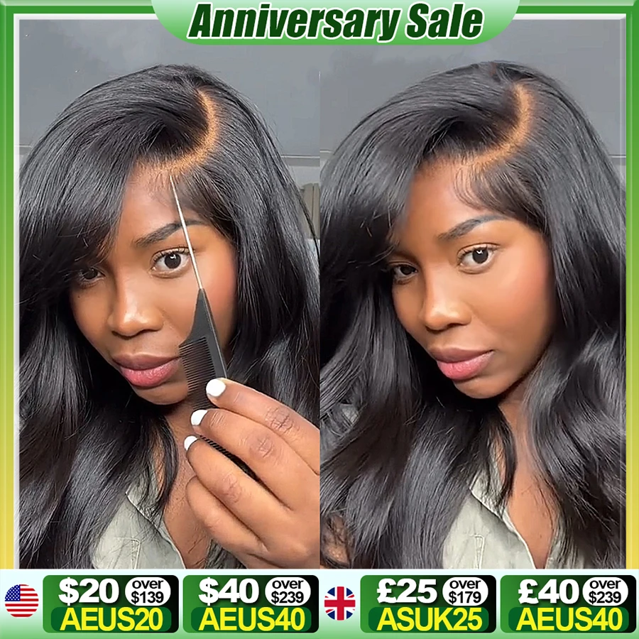 BEEOS 250% Glueless 7x7/6X6 HD Lace Closure Wig Body Wave Preplucked 5x5 HD Closure Human Hair Wigs Ready To Wear/go For Women
BEEOS 250% Glueless 7x7/6X6 HD Lace Closure Wig Body Wave Preplucked 5x5 HD Closure Human Hair Wigs Ready To Wear/go For Women