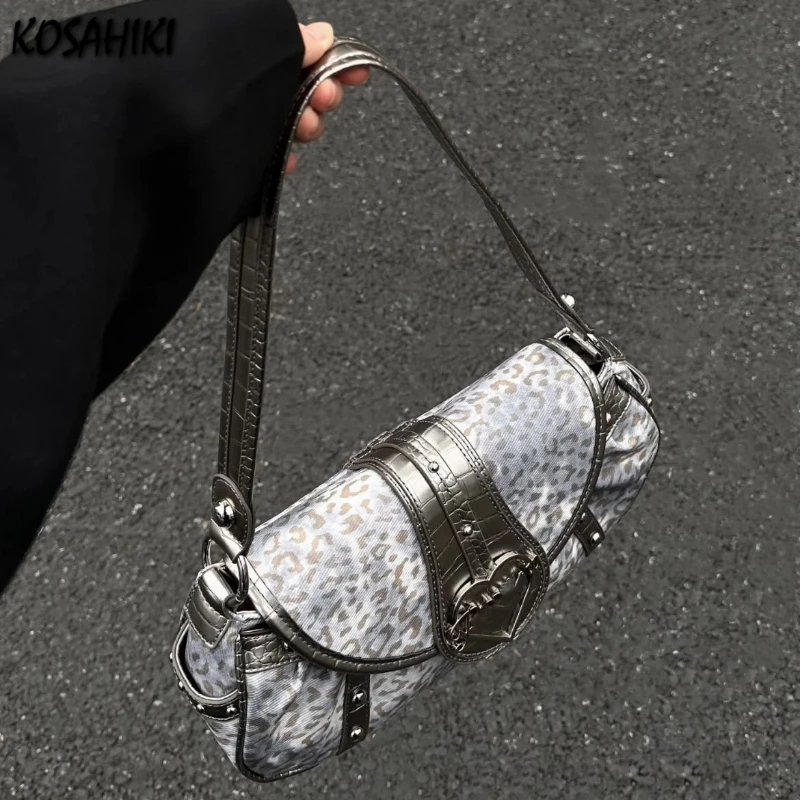 Harajuku Leopard Heart Patchwork Shoulder Bags Women Vintage Streetwear Underarm Bag Fashion Casual Female Purses Y2k Handbags
Harajuku Leopard Heart Patchwork Shoulder Bags Women Vintage Streetwear Underarm Bag Fashion Casual Female Purses Y2k Handbags