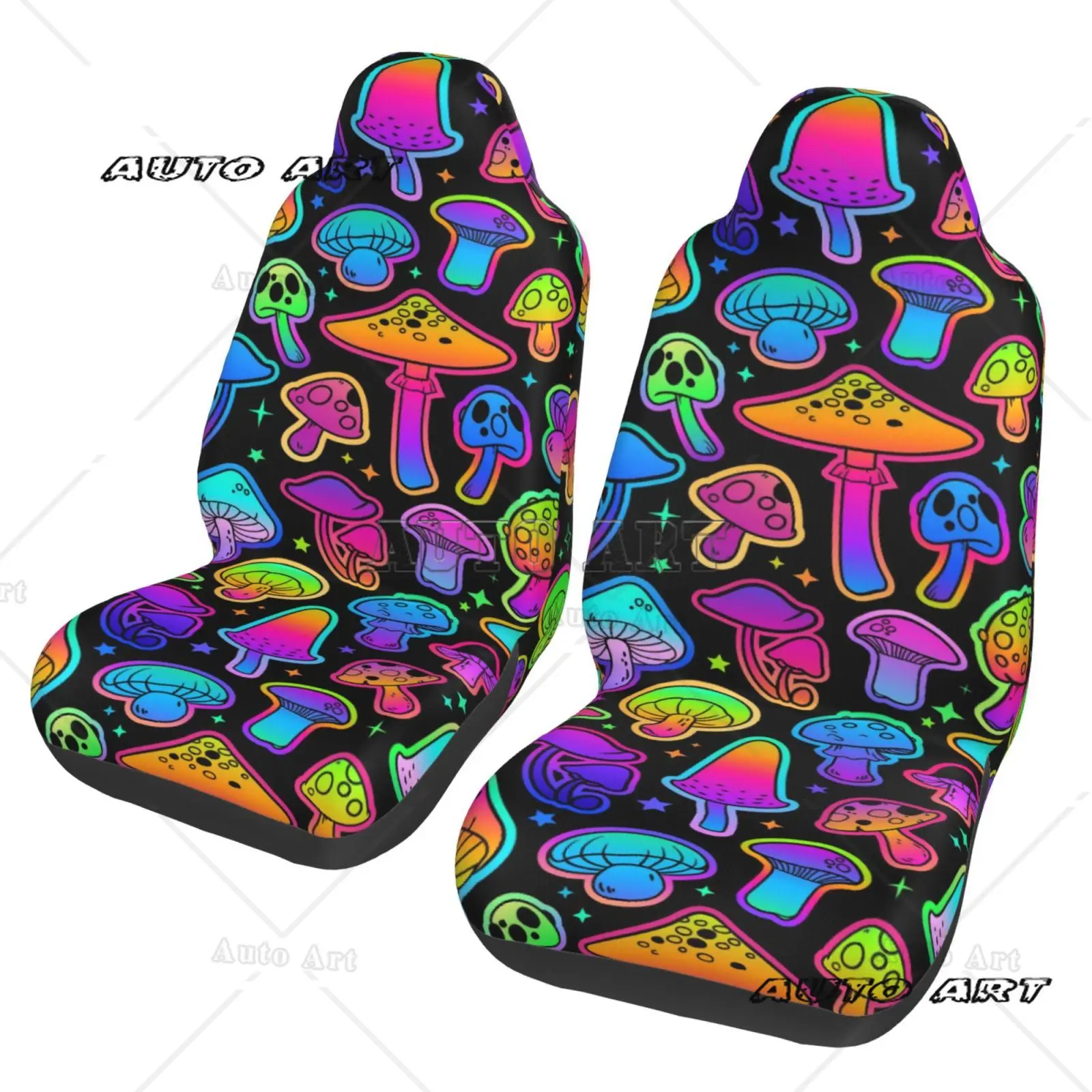 Colorful Halloween Psychedelic Mushroom Car Seat Cover 2-piece Set Suitable for All Car Models
Colorful Halloween Psychedelic Mushroom Car Seat Cover 2-piece Set Suitable for All Car Models