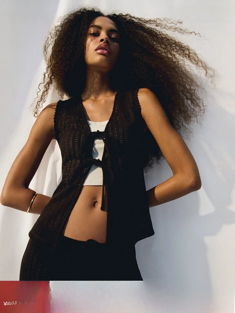 Весенний женский вязаный жилет с синим узором спереди, из смесового хлопка, комфортный крой, V-образный вырез, стандартная длина, H&M 296455
Весенний женский вязаный жилет с синим узором спереди, из смесового хлопка, комфортный крой, V-образный вырез, стандартная длина, H&M 296455