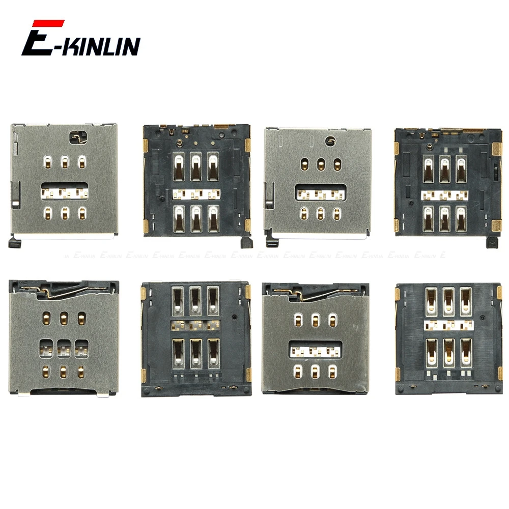 Sim Card Reader Holder Slot Tray Socket For iPhone 5 5S SE 5C 6 6S 7 8 Plus Sim Reader Flex Cable
Sim Card Reader Holder Slot Tray Socket For iPhone 5 5S SE 5C 6 6S 7 8 Plus Sim Reader Flex Cable