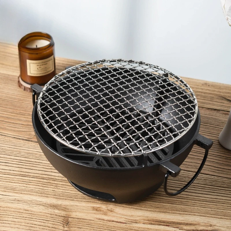 Grill 2026, Round Charcoal Barbecue, Eco-Friendly Non-Stick, Energy Saving Multi-Functional Stove for Home Tea Outdoor Fire
Grill 2026, Round Charcoal Barbecue, Eco-Friendly Non-Stick, Energy Saving Multi-Functional Stove for Home Tea Outdoor Fire