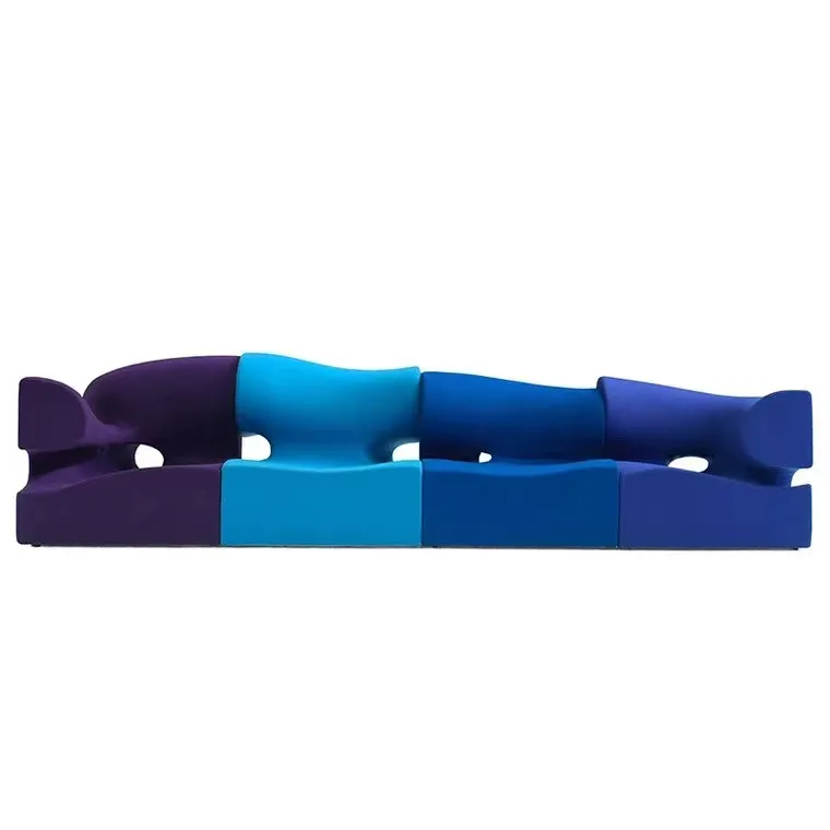 FRP keel modeling module combination splicing sofa household living room special-shaped sofa
FRP keel modeling module combination splicing sofa household living room special-shaped sofa