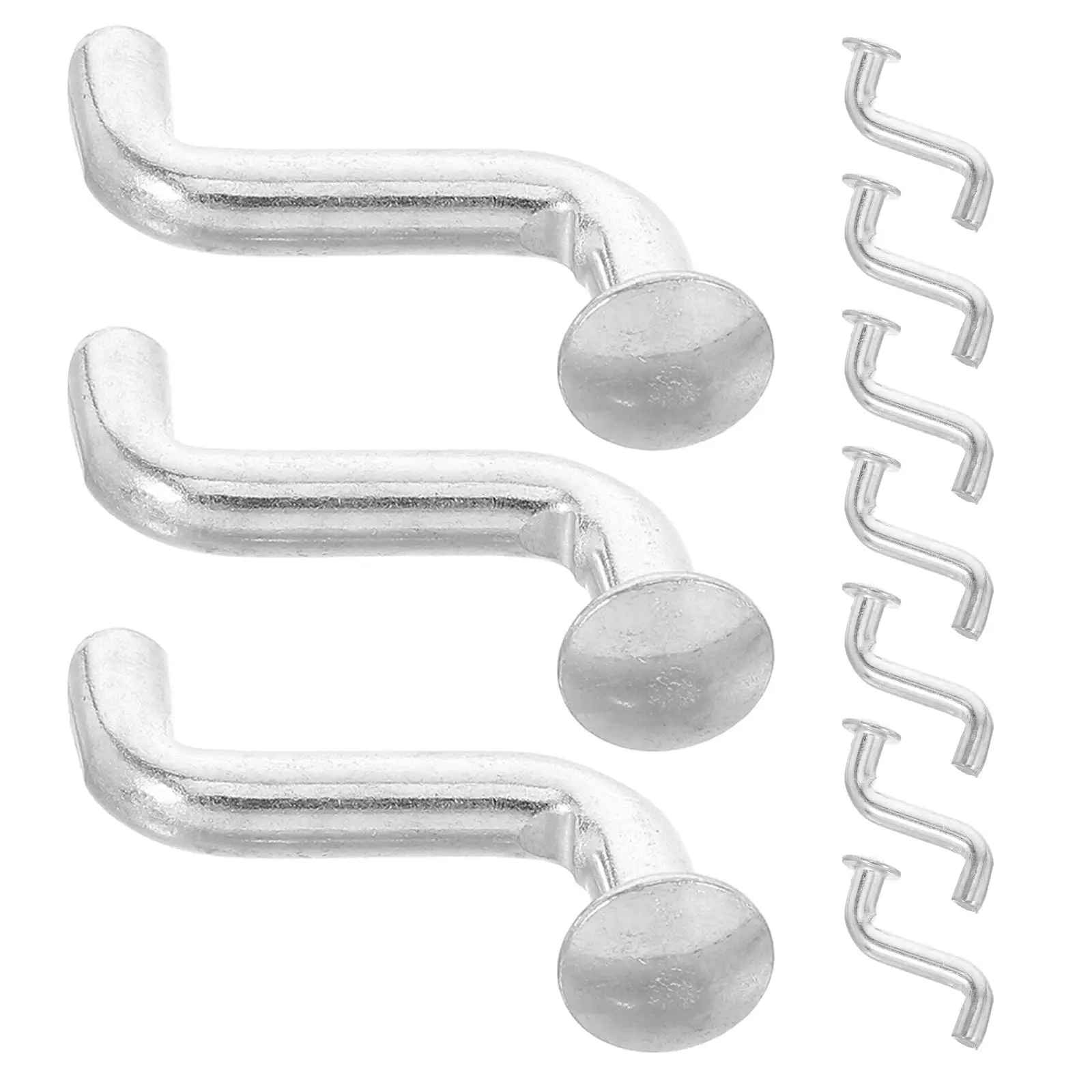 50 Pcs Safety Pin Shelf Accessories Heavy Duty Zinc Coated Flat Head Rivets Galvanized Iron Bend Bolt Metal For Warehouse
50 Pcs Safety Pin Shelf Accessories Heavy Duty Zinc Coated Flat Head Rivets Galvanized Iron Bend Bolt Metal For Warehouse