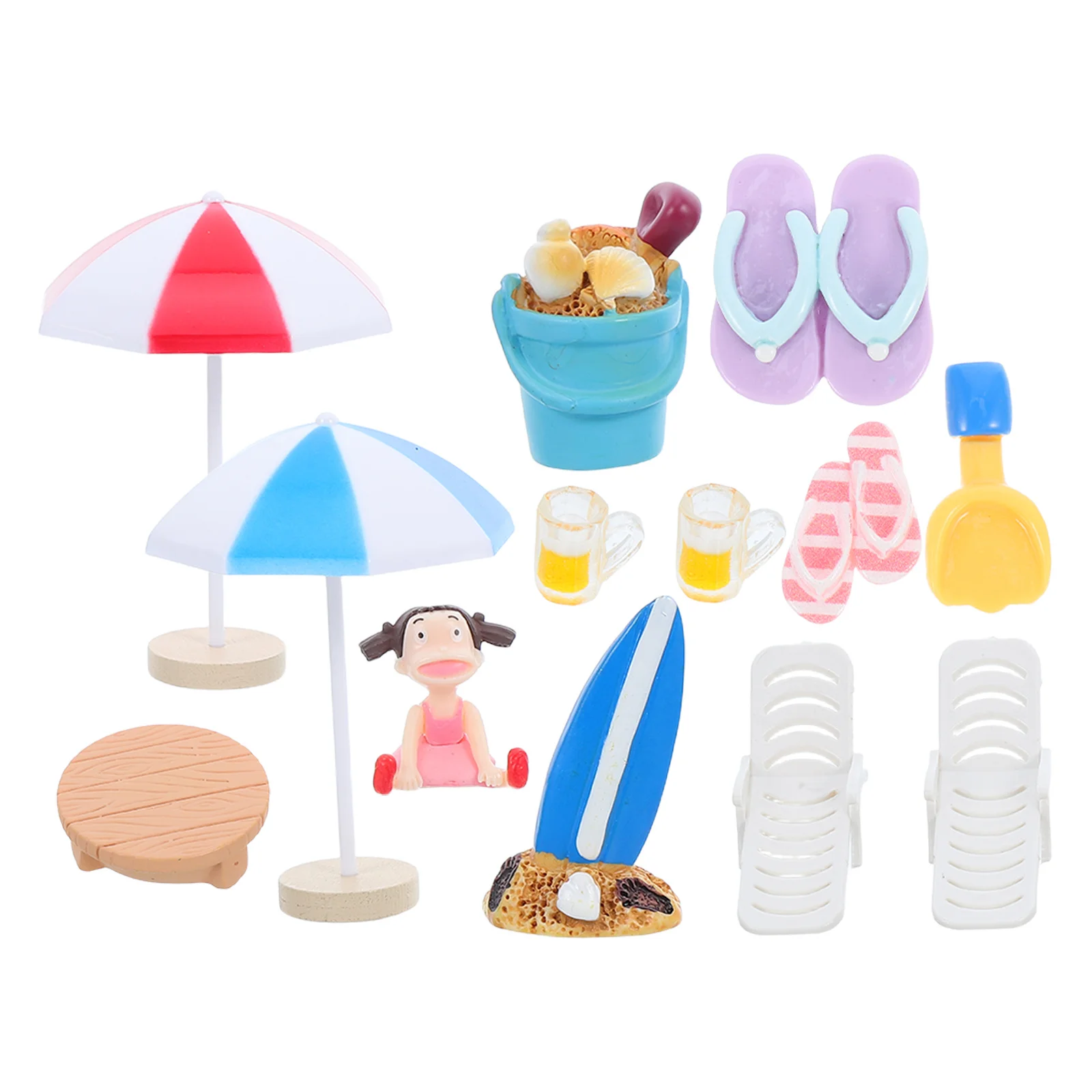13pcs Miniature Beach Decorations Resin Plastic Diy Dollhouse Ornaments For Micro Landscape Fish Tank Sandbox Garden Party
13pcs Miniature Beach Decorations Resin Plastic Diy Dollhouse Ornaments For Micro Landscape Fish Tank Sandbox Garden Party