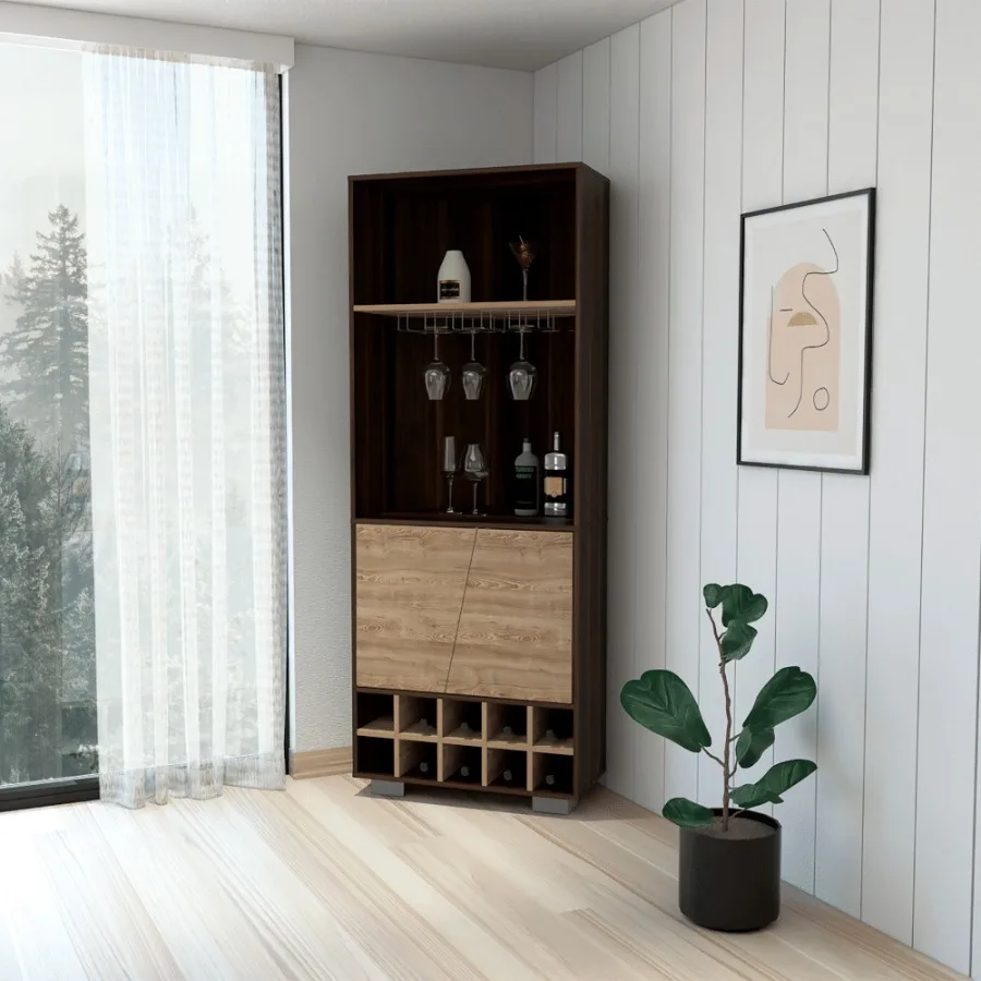 Угловой барный шкаф Albarr Ten Wine Cubbies, две полки, двойная дверь, темный дуб, сосна
Угловой барный шкаф Albarr Ten Wine Cubbies, две полки, двойная дверь, темный дуб, сосна