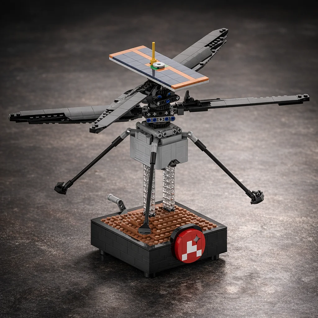 MOC Space Exploration Helicopter Building Blocks Planetary Drone Aircraft Model DIY Assembly Bricks Display Toy Gift
MOC Space Exploration Helicopter Building Blocks Planetary Drone Aircraft Model DIY Assembly Bricks Display Toy Gift