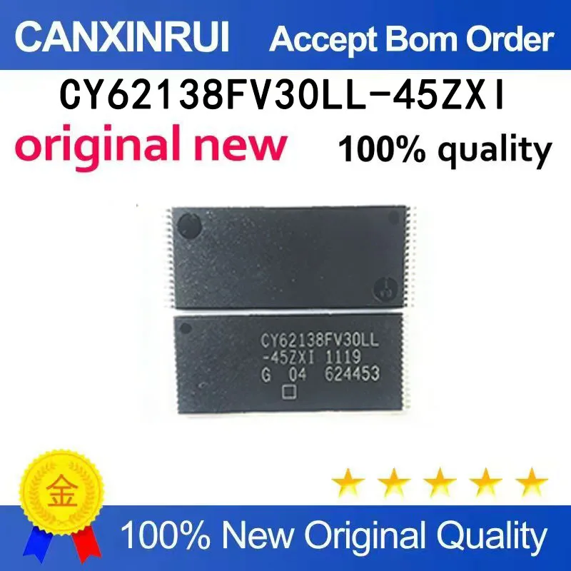 (5-100 pieces)Brand new original CY62138FV30LL-45ZXI CY62138FV30LL spot chip
(5-100 pieces)Brand new original CY62138FV30LL-45ZXI CY62138FV30LL spot chip