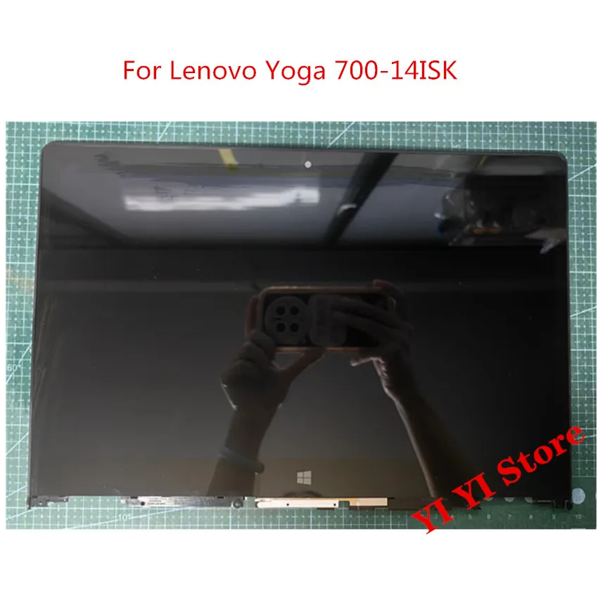 14" Touch Screen For Lenovo Yoga 700-14ISK LCD Display Screen Assembly Touch Digitizer 1920*1080 FHD 30 Pin
14" Touch Screen For Lenovo Yoga 700-14ISK LCD Display Screen Assembly Touch Digitizer 1920*1080 FHD 30 Pin