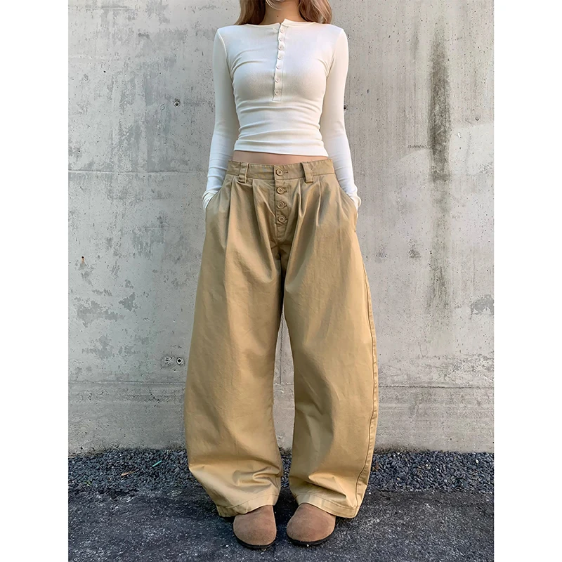 ZHIZOU Women's Y2k Baggy Jeans Harajuku Aesthetic Japanese 2000s Style Denim Trousers American Vintage Jean Pants Trashy Clothes
ZHIZOU Women's Y2k Baggy Jeans Harajuku Aesthetic Japanese 2000s Style Denim Trousers American Vintage Jean Pants Trashy Clothes