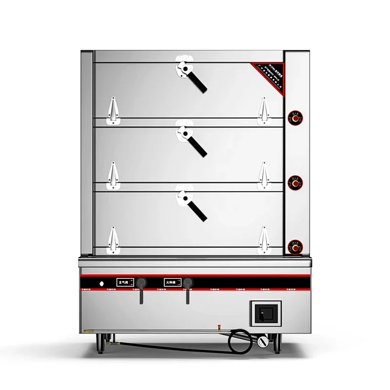 Industrial Gas Commercial Seafood Steamed Cabinet Steamers Stainless Steel Soup Warmer Rice Steamer Cabinet
Industrial Gas Commercial Seafood Steamed Cabinet Steamers Stainless Steel Soup Warmer Rice Steamer Cabinet