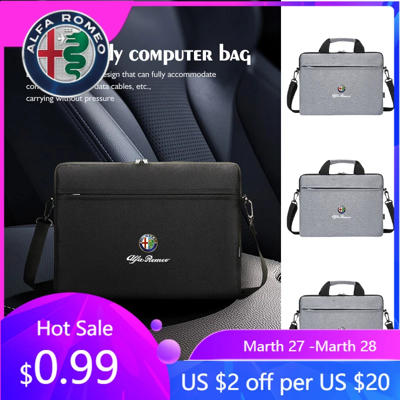 For Alfa Romeo Laptop Bag Sleeve Case Shoulder HandBag Notebook Pouch Briefcases For Alfa Romeo Giulietta GT 159 147 156 Mito Br
For Alfa Romeo Laptop Bag Sleeve Case Shoulder HandBag Notebook Pouch Briefcases For Alfa Romeo Giulietta GT 159 147 156 Mito Br