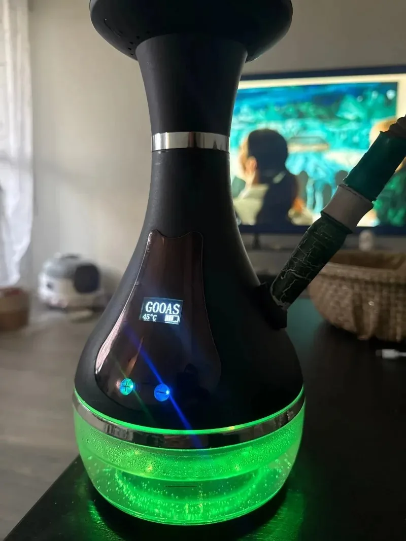 【specialized】New Intelligent Electronic Hookah With LED Screen, High-End Vaporizer Producing Large Smoke, Perfect F
【specialized】New Intelligent Electronic Hookah With LED Screen, High-End Vaporizer Producing Large Smoke, Perfect F
