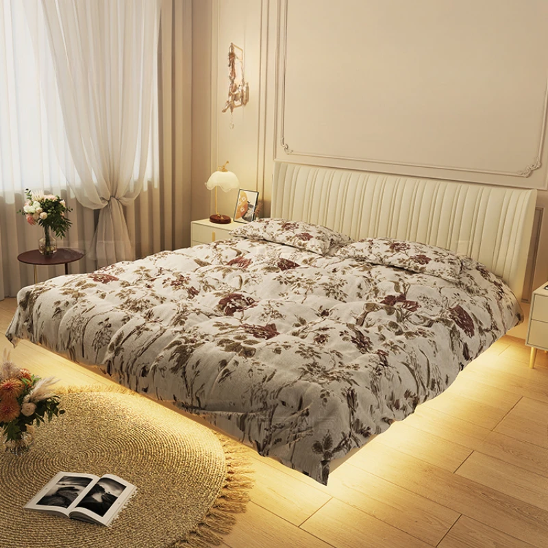 Queen Floating Double Bed Lights House Designer White Modern King Bed Bedroom Princesse Led Camas De Dormitorio Furniture Home
Queen Floating Double Bed Lights House Designer White Modern King Bed Bedroom Princesse Led Camas De Dormitorio Furniture Home