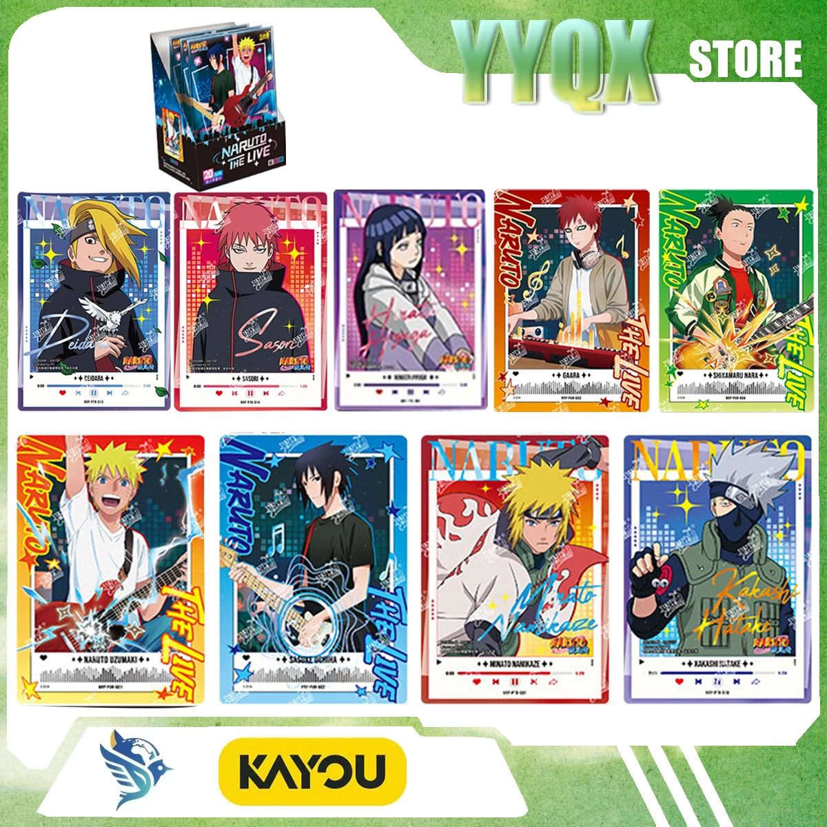 KAYOU 2026 New Naruto Uzumaki Naruto Uchiha Sasuke Collection Card Peripheral Animations Cartoonscomics Surprise Gifts Cute Game
KAYOU 2026 New Naruto Uzumaki Naruto Uchiha Sasuke Collection Card Peripheral Animations Cartoonscomics Surprise Gifts Cute Game