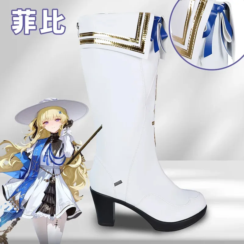 CyPhoebe Cosplay Costume Game Wuthering Waves Shoes Role Play White Long Boots Halloween Party Christmas Accessories Props Women
CyPhoebe Cosplay Costume Game Wuthering Waves Shoes Role Play White Long Boots Halloween Party Christmas Accessories Props Women