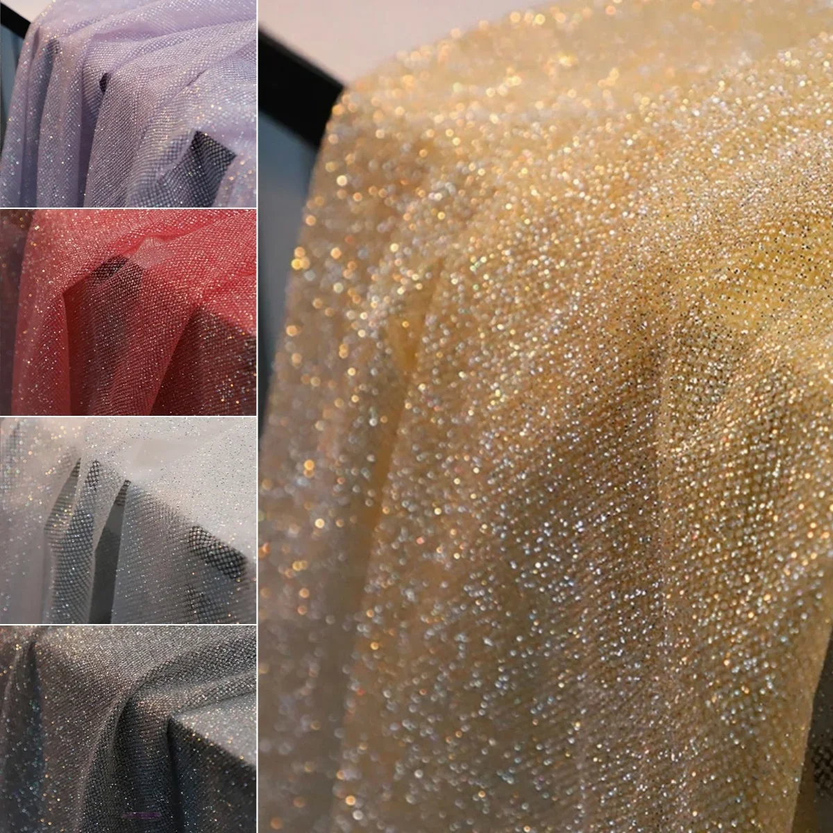 Сверкающая розовая золотая сетка для шитья свадебного платья, платья, одежды, пряжа, мягкая пряжа, материалы для свадебного украшения своими руками
Сверкающая розовая золотая сетка для шитья свадебного платья, платья, одежды, пряжа, мягкая пряжа, материалы для свадебного украшения своими руками