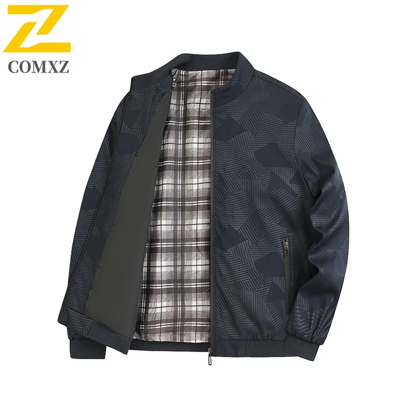 COMXZ Urban Commuter Премиум Мужская куртка Офисные ветрозащитные куртки Деловая повседневная удобная легкая осенняя одежда
COMXZ Urban Commuter Премиум Мужская куртка Офисные ветрозащитные куртки Деловая повседневная удобная легкая осенняя одежда