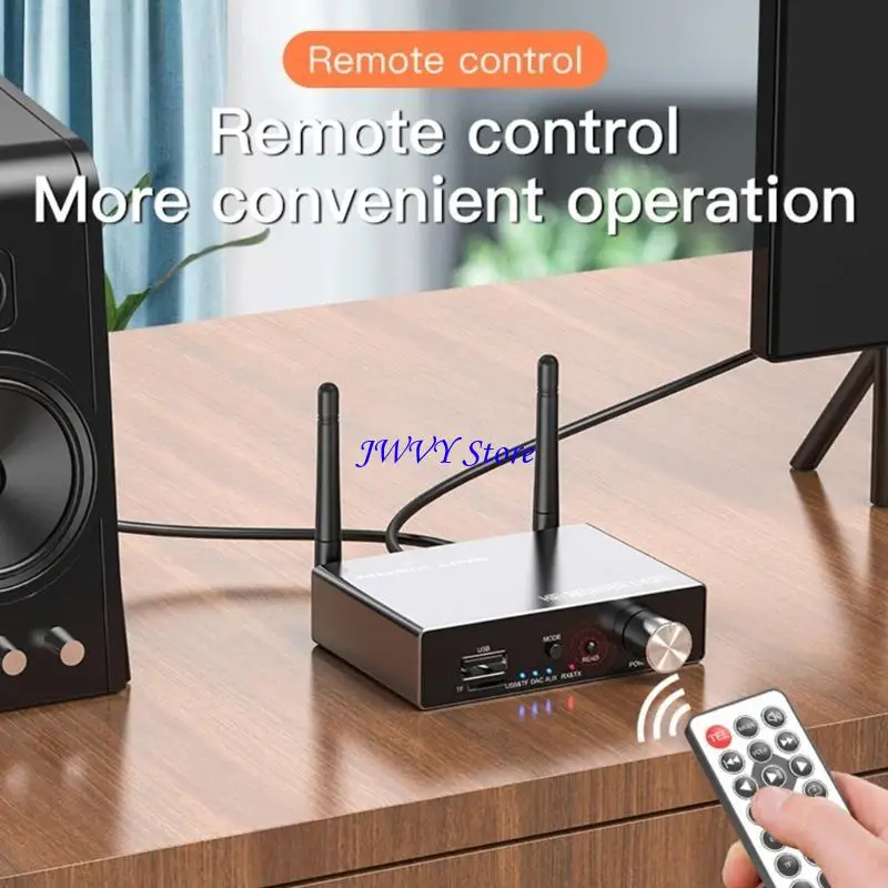 573A 6 in 1 DAC Converter BT 5.3 Receiver Transmitter Optical Coaxial Adapter
573A 6 in 1 DAC Converter BT 5.3 Receiver Transmitter Optical Coaxial Adapter