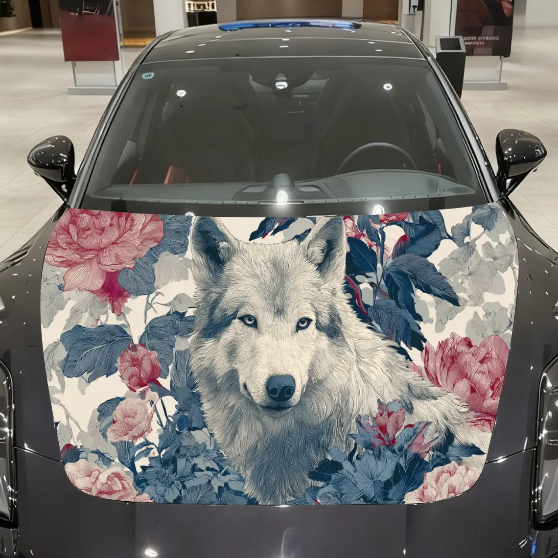 Car Decal Wolf Amid Blue-Toned Floral - Vintage Nature-Harmonious Aesthetic Car Hood Sticker, Waterproof Self - Adhesive Vinyl G
Car Decal Wolf Amid Blue-Toned Floral - Vintage Nature-Harmonious Aesthetic Car Hood Sticker, Waterproof Self - Adhesive Vinyl G