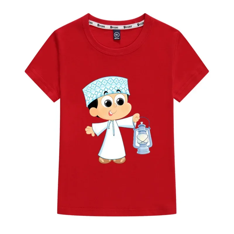 2025 Islamic Eid Mubarak Decorations T Shirt Kids Cotton Short Sleeve T-shirt Baby Boys Summer Ramadan Clothes Girls Tshirt Tops
2025 Islamic Eid Mubarak Decorations T Shirt Kids Cotton Short Sleeve T-shirt Baby Boys Summer Ramadan Clothes Girls Tshirt Tops