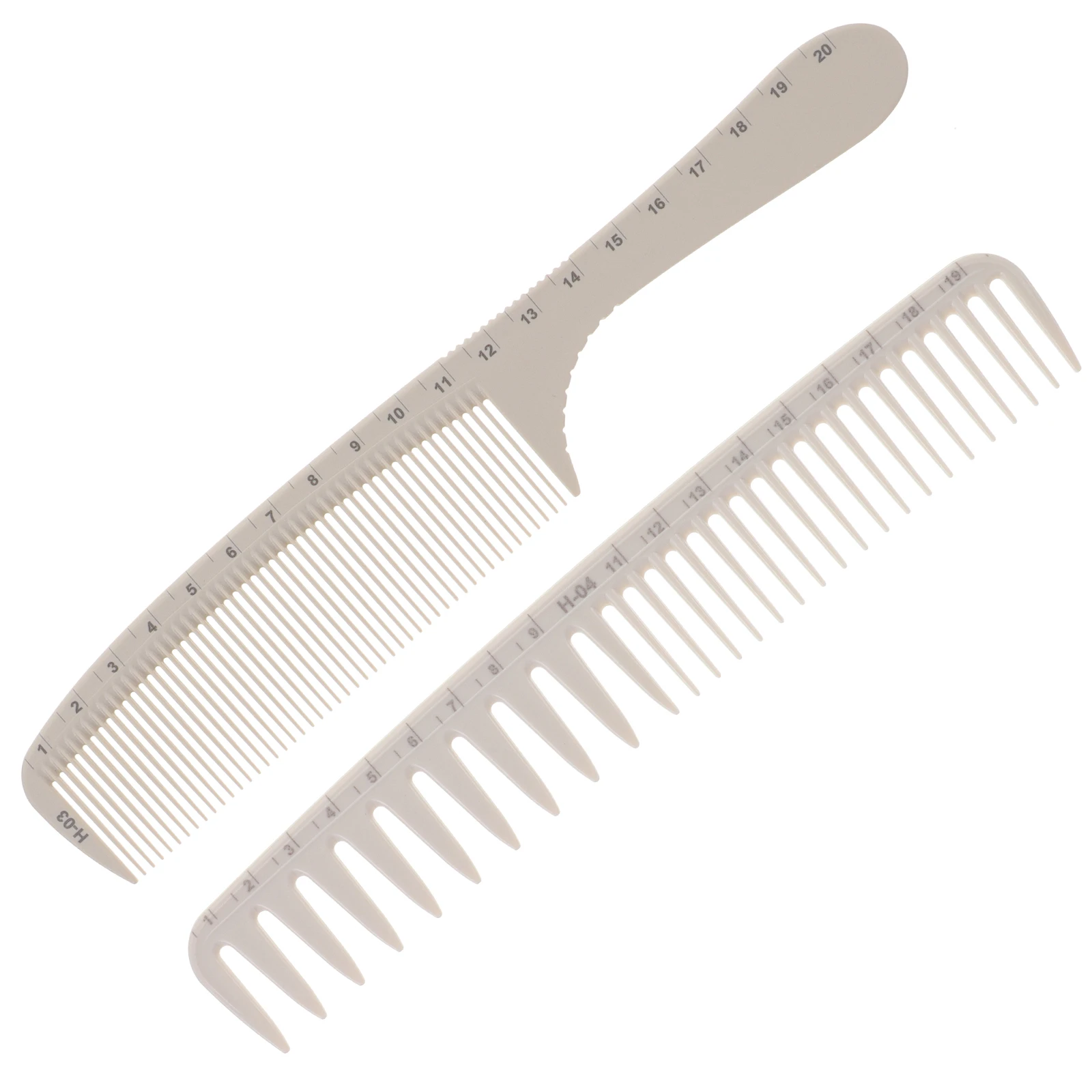 2 Pcs Hair Cutting Combs ABS Anti Static Heat Resistant Lightweight Ergonomic Wide Thin Teeth Barber Combs Stylist Pocket
2 Pcs Hair Cutting Combs ABS Anti Static Heat Resistant Lightweight Ergonomic Wide Thin Teeth Barber Combs Stylist Pocket