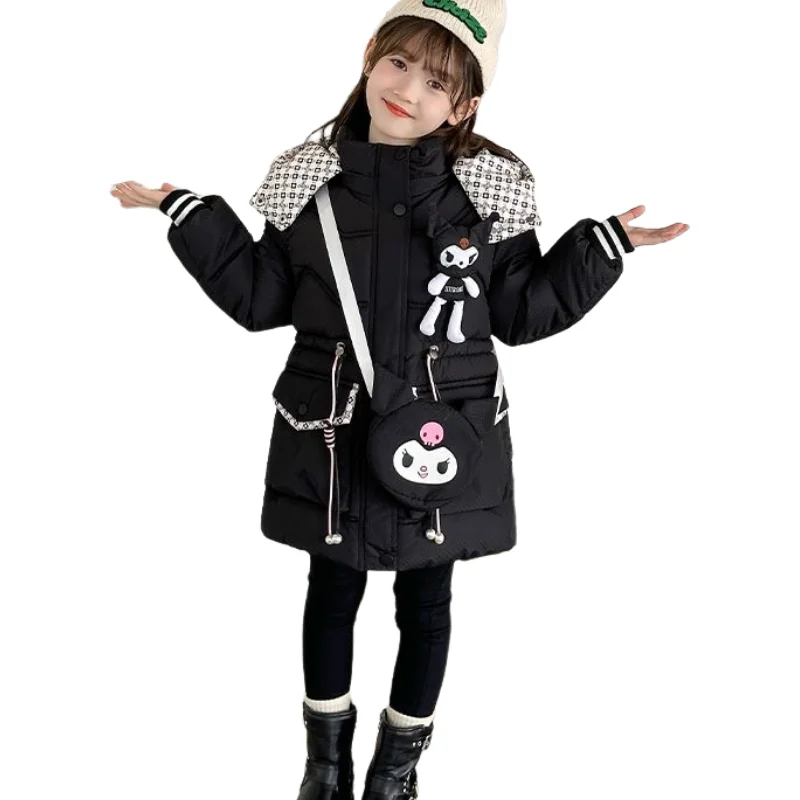 Cotton Coat Hot Sanrio Kuromi Girl Cotton Clothes Loose Coat Hello Kitty Kawaii Children Winter Style Velvet Cotton Jacket New
Cotton Coat Hot Sanrio Kuromi Girl Cotton Clothes Loose Coat Hello Kitty Kawaii Children Winter Style Velvet Cotton Jacket New