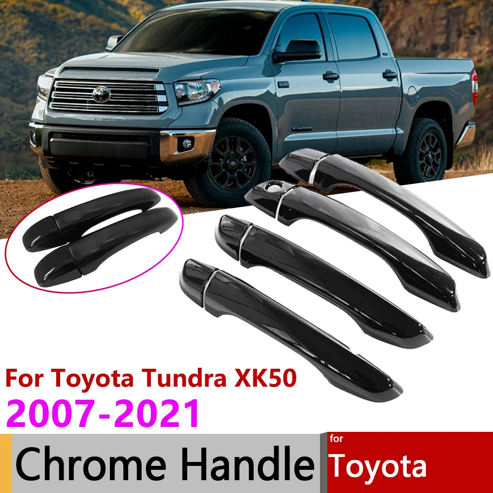 For Toyota Tundra XK50 2007~2021 Gloss Black Door Smart Handle Cover Trim Stickers Protective Styling Car Exterior Accessories
For Toyota Tundra XK50 2007~2021 Gloss Black Door Smart Handle Cover Trim Stickers Protective Styling Car Exterior Accessories