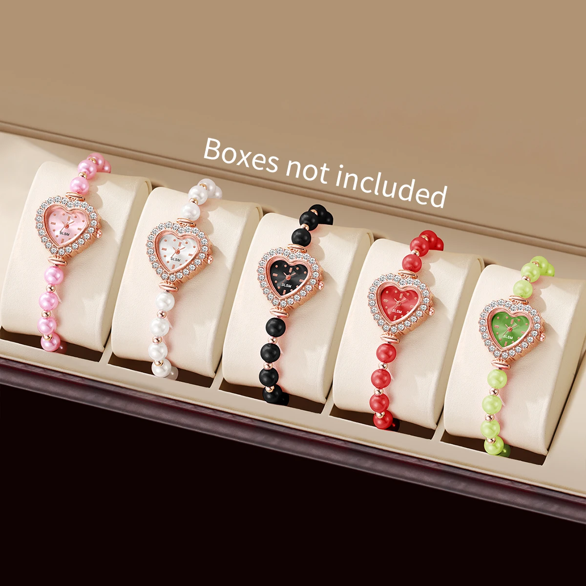 5pcs/set Women's Watch Fashion Leisure Love Type Small Dial Trendy Elegant temperament Quartz Bracelet Watch Combination Set
5pcs/set Women's Watch Fashion Leisure Love Type Small Dial Trendy Elegant temperament Quartz Bracelet Watch Combination Set
