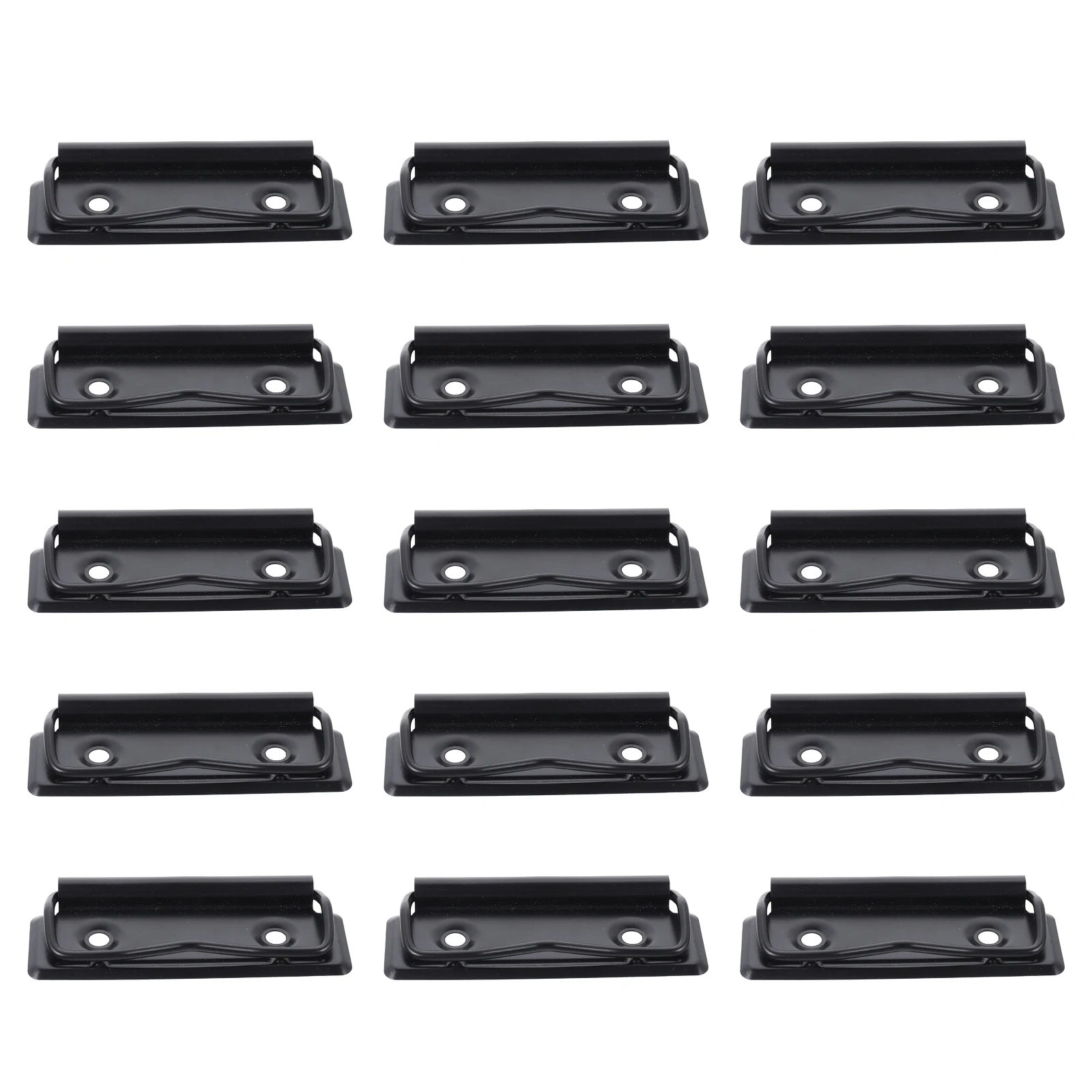 15 Pcs Stationery Plate Holder Multifunctional Clipboards Clips for Paper Folder Metal Iron Office
15 Pcs Stationery Plate Holder Multifunctional Clipboards Clips for Paper Folder Metal Iron Office