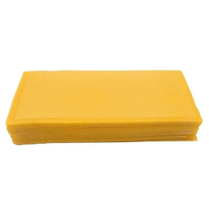 ABUL-150Pcs Honeycomb Foundation Bee Wax Foundation Sheets Paper Candlemaking Beeswax Flakes Beekeeping Tool
ABUL-150Pcs Honeycomb Foundation Bee Wax Foundation Sheets Paper Candlemaking Beeswax Flakes Beekeeping Tool