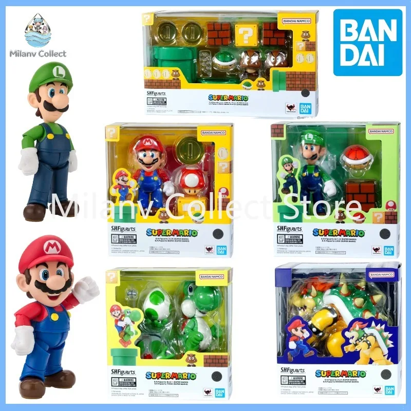 In Stock Bandai S.H.Figuarts SUPER MARIO Playset Mario Playset Luigi Bowser Yoshi Latest Version Figure Toys Original Gift
In Stock Bandai S.H.Figuarts SUPER MARIO Playset Mario Playset Luigi Bowser Yoshi Latest Version Figure Toys Original Gift