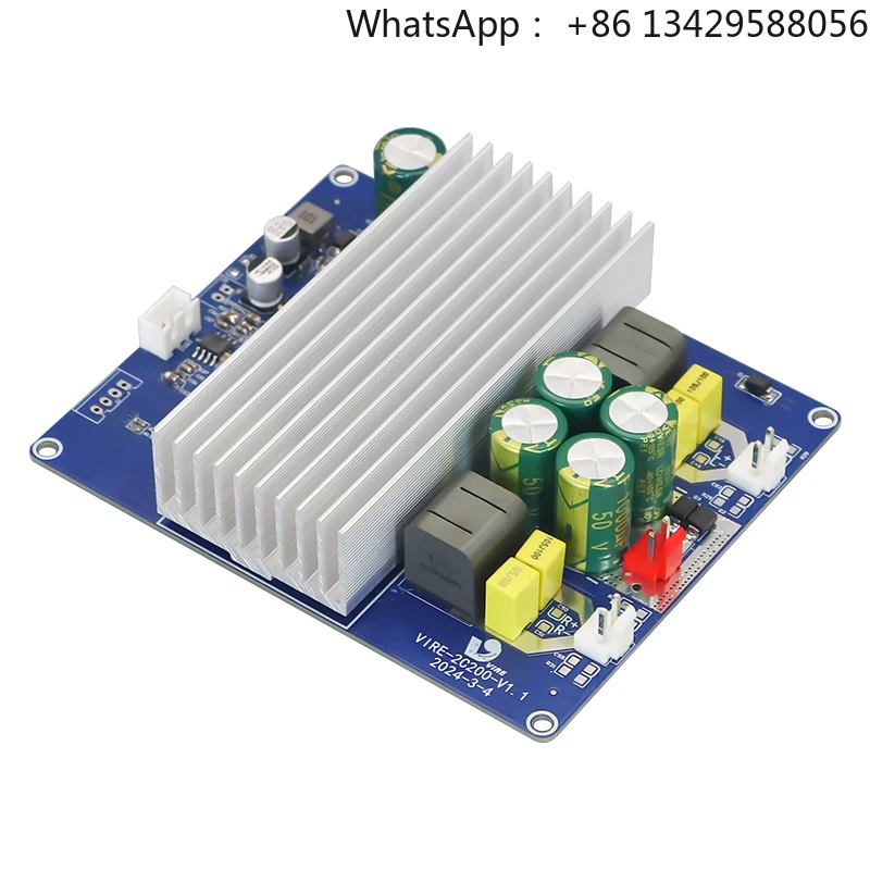 VIRE TPA3251 Class D Digital Power Amplifier Board 2*200W DC24-38V High Power Stereo Audio Home Theater Speaker Module
VIRE TPA3251 Class D Digital Power Amplifier Board 2*200W DC24-38V High Power Stereo Audio Home Theater Speaker Module