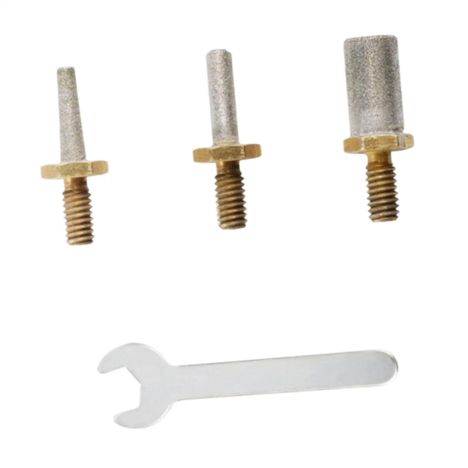 Glass Diamond Grinder Bit Head with Wrench Easy Installation Grinding Head Diamond Grinding Wheel for Forming Colored Glass
Glass Diamond Grinder Bit Head with Wrench Easy Installation Grinding Head Diamond Grinding Wheel for Forming Colored Glass