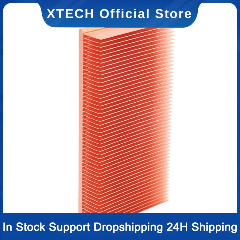 XTECH 2X радиатор из чистой меди 100X50x15 мм, радиатор с ребрами для электронного чипа оперативной памяти, светодиодный охлаждающий кулер VGA
XTECH 2X радиатор из чистой меди 100X50x15 мм, радиатор с ребрами для электронного чипа оперативной памяти, светодиодный охлаждающий кулер VGA