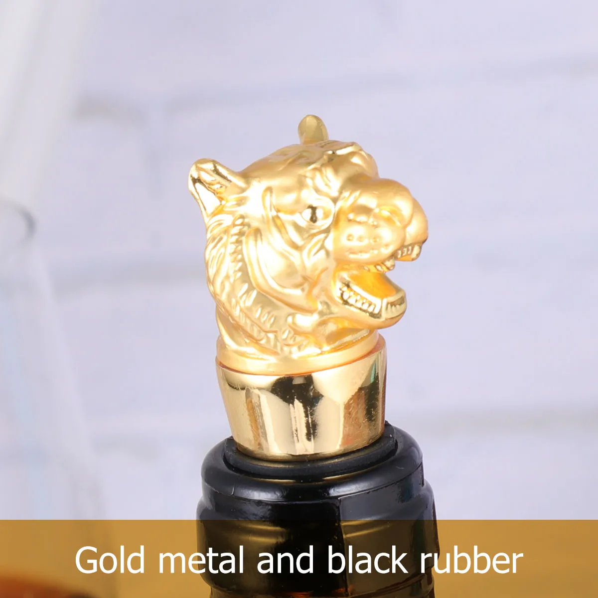 Reusable Tiger Shaped Bottle Stopper Premium Material Airtight Seal Long Lasting Home Supplies Zodiac Signs Red Plug
Reusable Tiger Shaped Bottle Stopper Premium Material Airtight Seal Long Lasting Home Supplies Zodiac Signs Red Plug