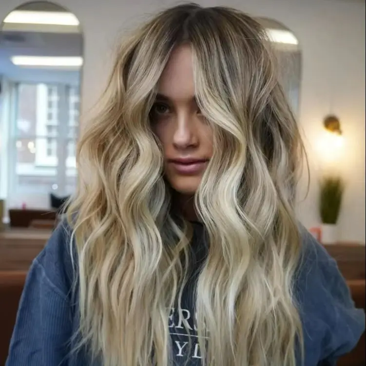 Ombre Blonde Brown Wavy Hair Wigs with Highlight Blonde Long Wavy Wigs Platinum Blonde Synthetic Body Wave Soft Wigs Daily Wigs
Ombre Blonde Brown Wavy Hair Wigs with Highlight Blonde Long Wavy Wigs Platinum Blonde Synthetic Body Wave Soft Wigs Daily Wigs