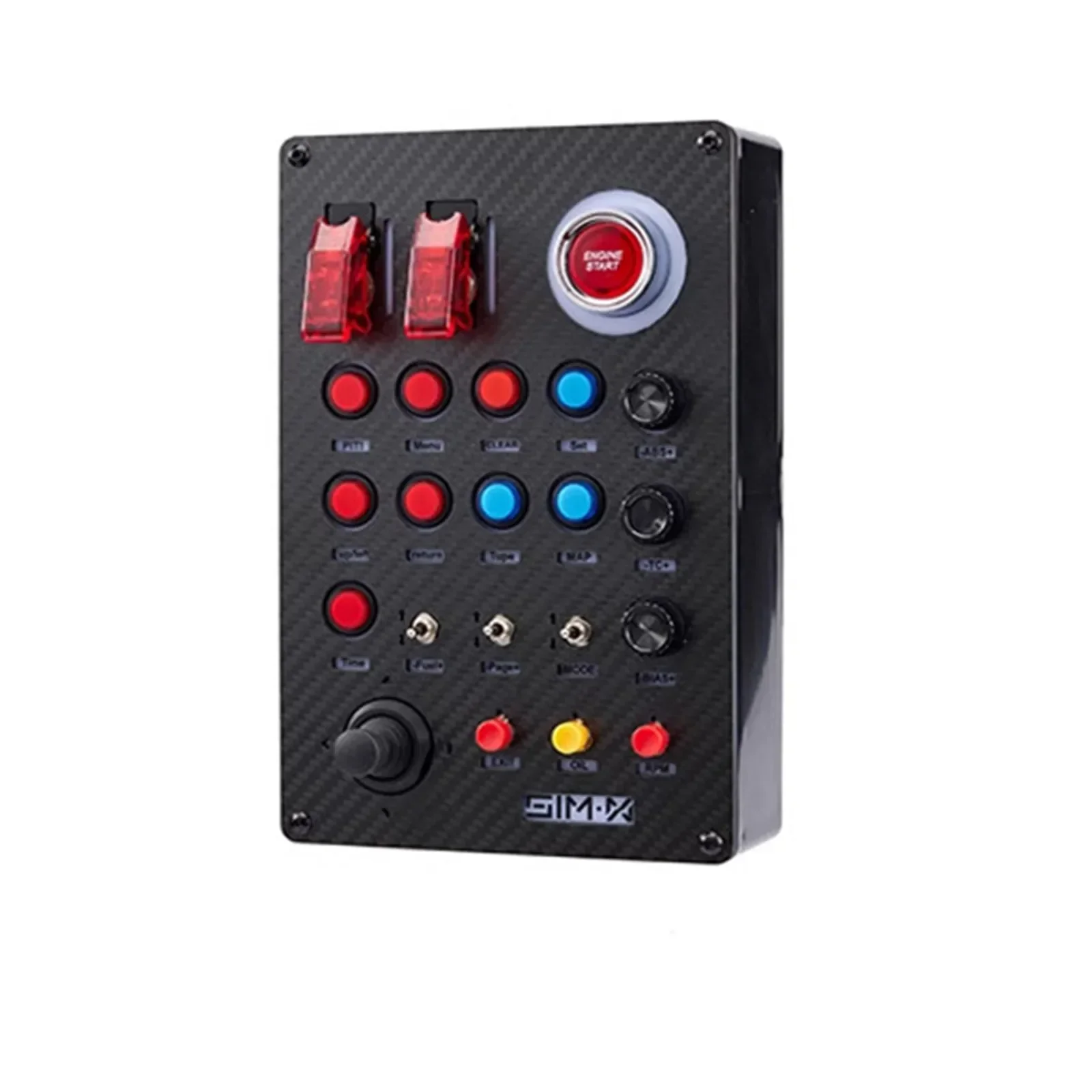For Control Button Box for Fanatec Thrustmaster SIMDID Racing Simulation Control Box Controller Multi-Function
For Control Button Box for Fanatec Thrustmaster SIMDID Racing Simulation Control Box Controller Multi-Function
