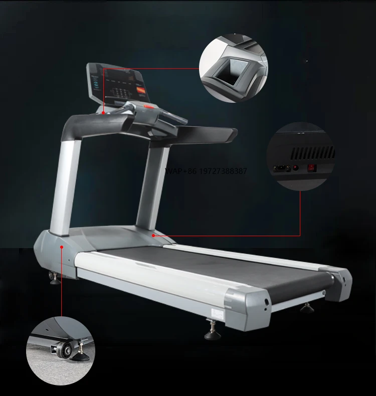 Commercial Electric Treadmill ABS Material LED Screen Auto Incline High-Speed 20-25km/h
Commercial Electric Treadmill ABS Material LED Screen Auto Incline High-Speed 20-25km/h
