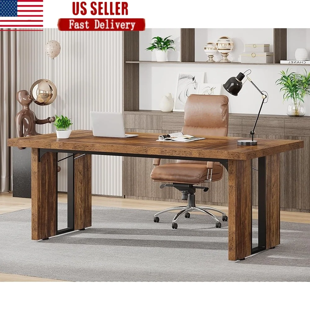 Large Executive Desk Computer Workstation Simple Office Study Writing Table Ergonomic Home Office Desk Easy Assembly
Large Executive Desk Computer Workstation Simple Office Study Writing Table Ergonomic Home Office Desk Easy Assembly