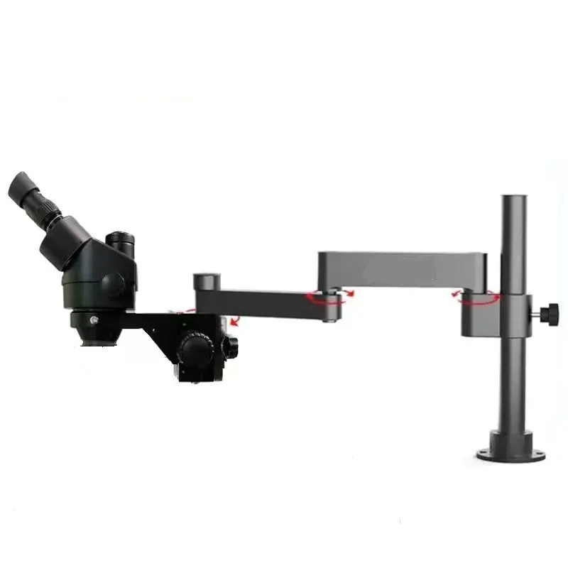 7-45X 7 continuous amplification 360 degrees flexible multi-function rotatable mobile repair digital three-eye electronic Mi