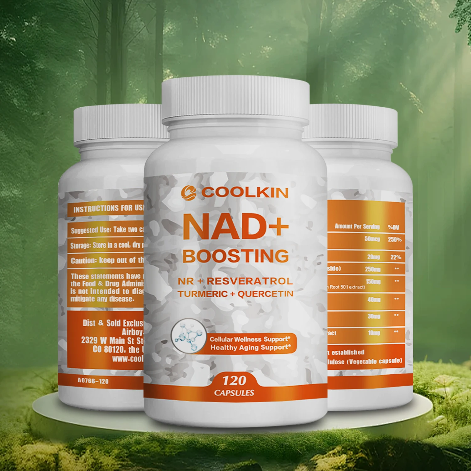 NAD + Boosting - with Nicotinamide Riboside - Enhance Cell Vitality and Help Cell Repair, Anti-aging
NAD + Boosting - with Nicotinamide Riboside - Enhance Cell Vitality and Help Cell Repair, Anti-aging