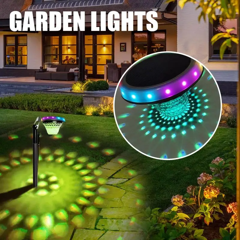 Solar Garden Light Yard Landscape Lamp Waterproof Solar RGB And Warm White Lights For Garden Yard Camping Backyard Porch
Solar Garden Light Yard Landscape Lamp Waterproof Solar RGB And Warm White Lights For Garden Yard Camping Backyard Porch