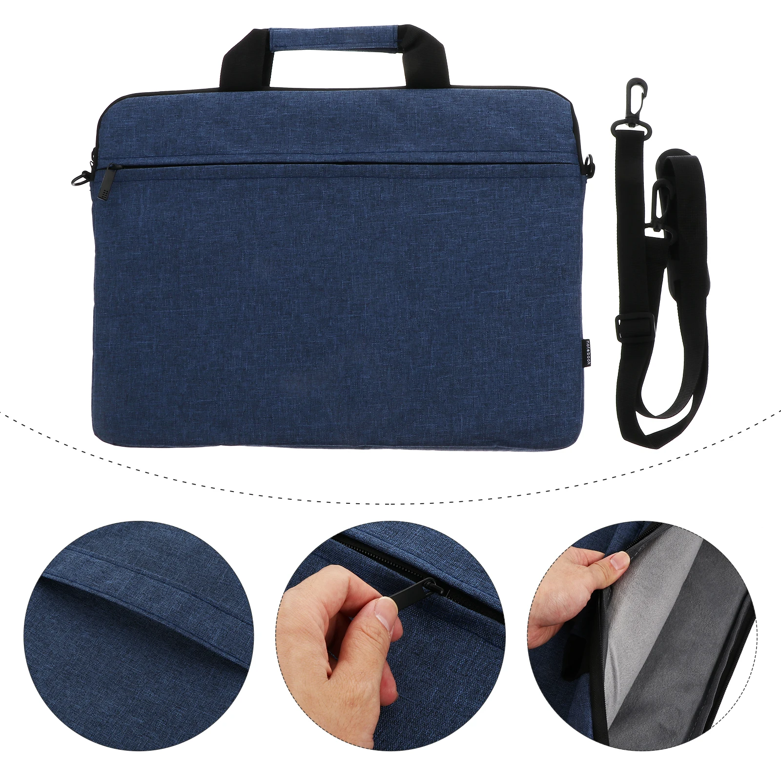 Laptop Bag Organizer Portable Handbag Computer Sleeve Pouch Case Storage Polyester Holder Notebook
Laptop Bag Organizer Portable Handbag Computer Sleeve Pouch Case Storage Polyester Holder Notebook
