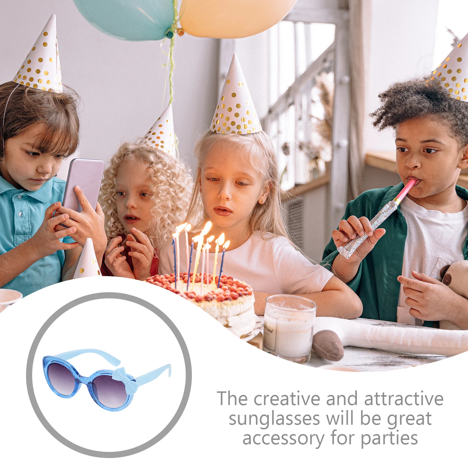 Kids Sunglasses Cartoon Colored Butterfly Bow Glasses Decor Stylish Eyeglasses Party Costumes Photo Prop Lightweight Universal
Kids Sunglasses Cartoon Colored Butterfly Bow Glasses Decor Stylish Eyeglasses Party Costumes Photo Prop Lightweight Universal